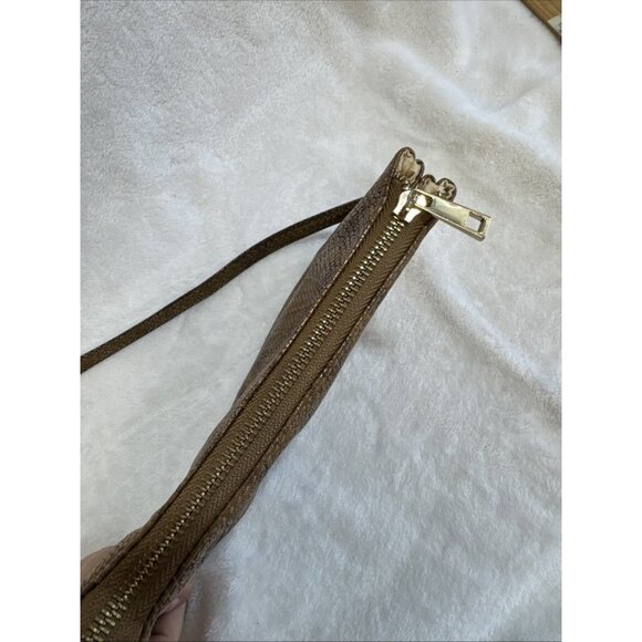 Carolina Hill Women’s Crossbody Multi Compartment Zipper Slots Faux Snakeskin - Picture 5 of 12